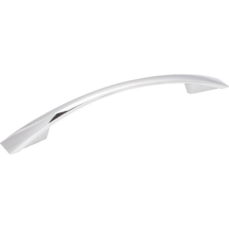 Jeffrey Alexander 128 mm Center-to-Center Polished Chrome Flared Regan Cabinet Pull 847-128PC